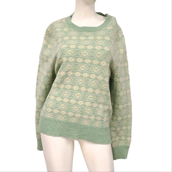 Vintage GAP green Wool Blend Sweater size XL - Picture 1 of 8